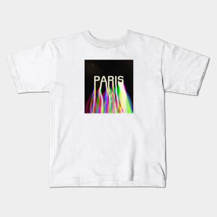 Feekaj - Paris design city RGB Kids T-Shirt